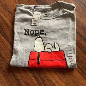 “Nope not today” peanuts T-Shirt